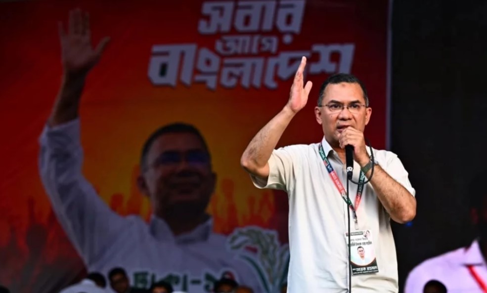 সামনে হারিকেন পেছনে ফ্যান, বিরোধীদের প্রতিবাদ নিয়ে তারেক রহমানের কটাক্ষ