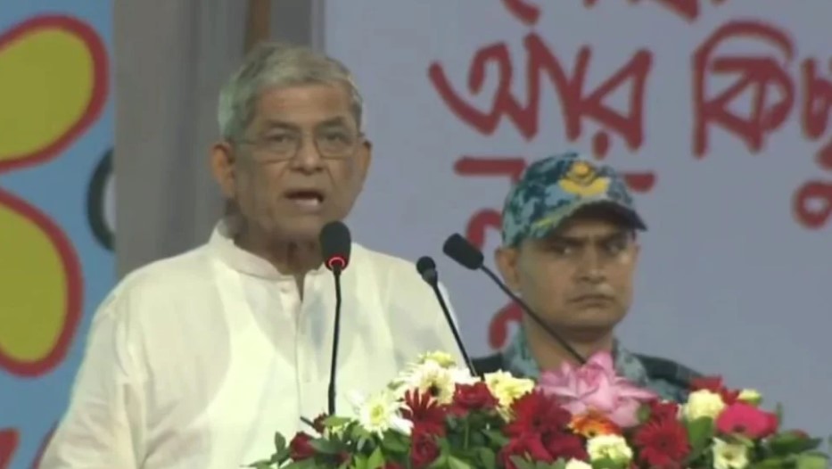 ‘সংঘাত-প্রতিশোধ নয়, ভালোবাসার সমাজ চাই’: মির্জা ফখরুল