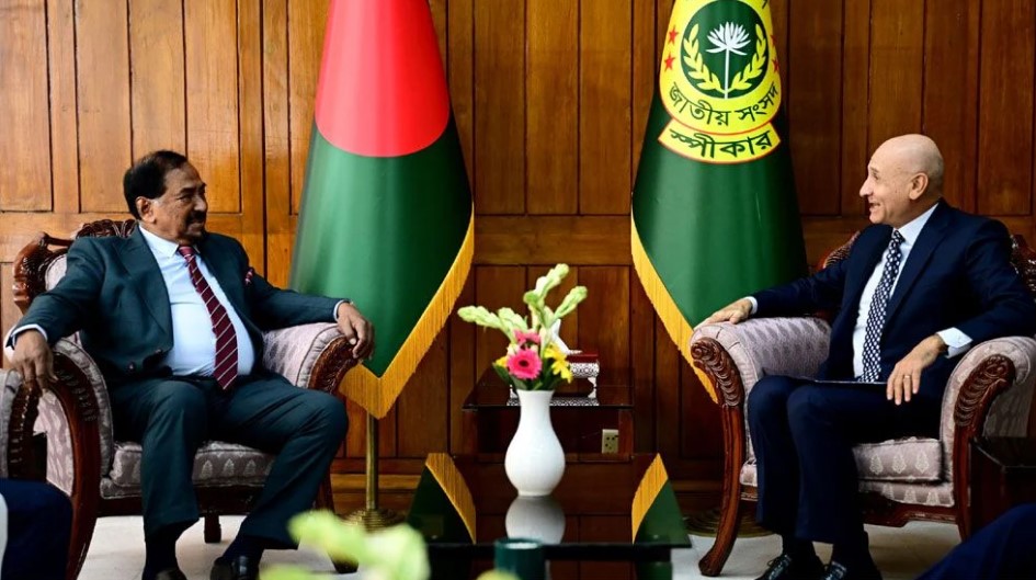 জাতীয় সংসদের স্পিকারের সঙ্গে ইতালীয়দূতের গুরুত্বপূর্ণ বৈঠক