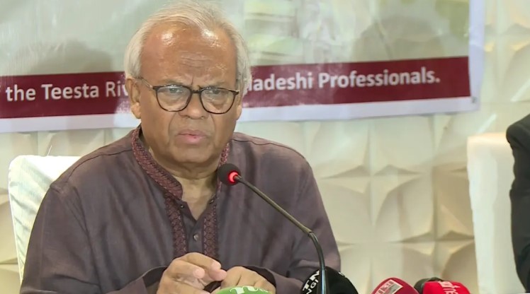 নরম সুরে কথা বলে পানির ন্যায্য হিস্যা মিলবে না: রুহুল কবির রিজভী