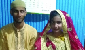 নববধূর স্বপ্ন গুঁড়িয়ে দিল ট্রেনের চাকা