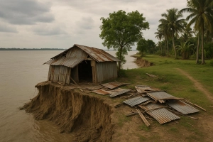 নদী শুধু ভিটে ভাঙেনি, ভেঙেছে প্রজন্মের স্বপ্নও: চরের এক তরুণের জীবনভাঙা বয়ান