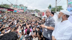 হারুন-বিপ্লবের গ্রেপ্তার দাবি: সেনবাগে সমাবেশে বিএনপির তীব্র প্রতিবাদ