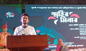 কুমিল্লায় উপদেষ্টা সজীবের বড় ঘোষণা: শিক্ষার্থীদের চলাচলের সমস্যা চিরতরে মিটবে