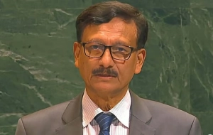 ফিলিস্তিনে যুদ্ধ বন্ধে জাতিসংঘে বাংলাদেশের জোরালো আহ্বান