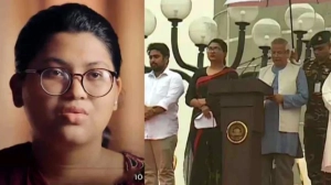 প্রধান উপদেষ্টার পাশে আবির্ভাব: কে এই সাহসী তরুণী শাবন্তী?