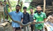ট্টগ্রামের বোয়ালখালীতে ১০ ফুট লম্বা অজগর উদ্ধার