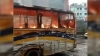 মিরপুরে মেট্রোরেলের পিলারের কাছে যাত্রীবাহী বাসে হামলা ও অগ্নিসংযোগ