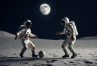 ২০৩৫ সালে চাঁদে ফুটবল ম্যাচ? বিজ্ঞানীদের অবিশ্বাস্য দাবি