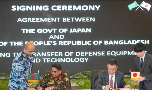 প্রতিরক্ষা খাতে বাংলাদেশ-জাপান ঐতিহাসিক চুক্তি