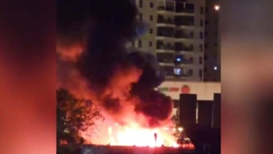 ইরানি হামলার আগুনে জ্বলছে ইসরায়েল: পশ্চিম তীরে বিশাল অগ্নিকাণ্ড