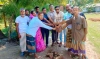 কালিগঞ্জের বিষ্ণুপুরে কার্পেটিং সড়ক নির্মাণকাজের উদ্বোধন