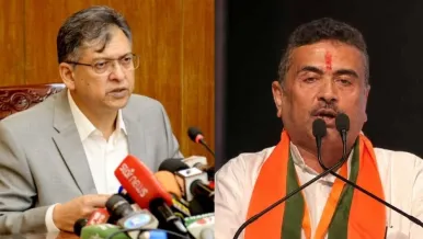 শুভেন্দু অধিকারীর পুশব্যাক হুমকির পর বাংলাদেশ সীমান্তে কড়া নজরদারির নির্দেশ