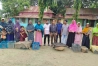 ব্র্যাকের উদ্যোগে বন্যায় ক্ষতিগ্রস্ত ৫০ পরিবারের মাঝে ১ হাজার হাঁসের বাচ্চা বিতরণ