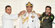 এডমিরাল পদে পদোন্নতি পেলেন নৌপ্রধান খোন্দকার মিসবাহ উল আজীম